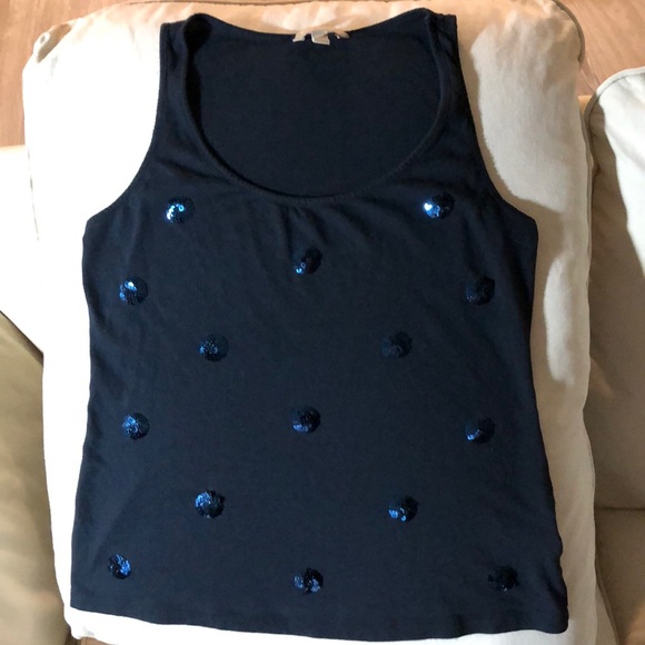 Banana Republic Navy Tank Top - Picture 1 of 1